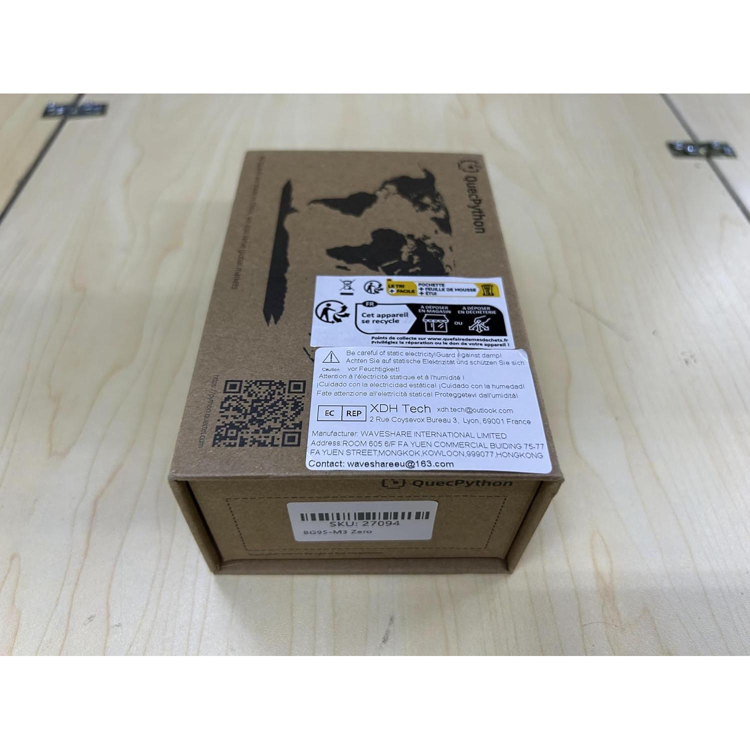 Placa de Desarrollo Waveshare BG95-M3 para QuecPython LTE GNSS