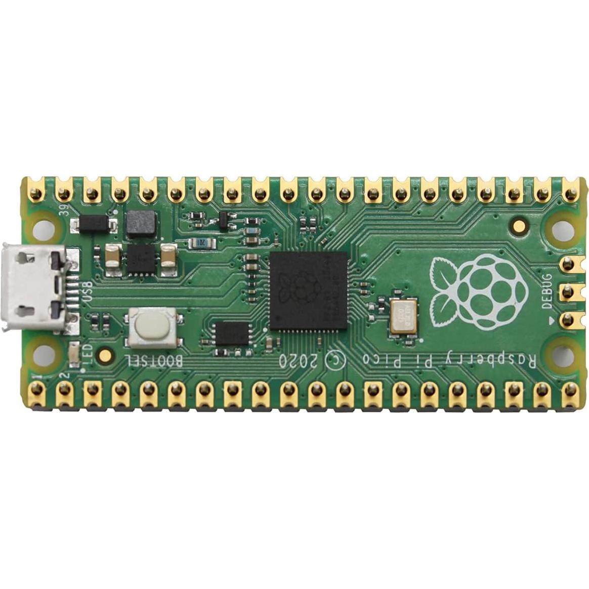 Conjunto de 15 Conectores Macho MazerPi para Raspberry Pi Pico