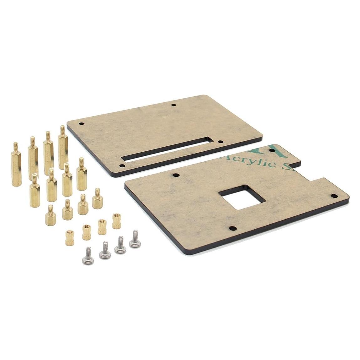 Caja Acrílica Geekworm para Raspberry Pi 4/5 y HAT