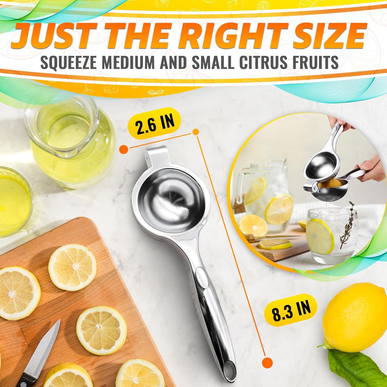 Exprimidor de Limón LEGLO de Acero Inoxidable 21 cm Manual