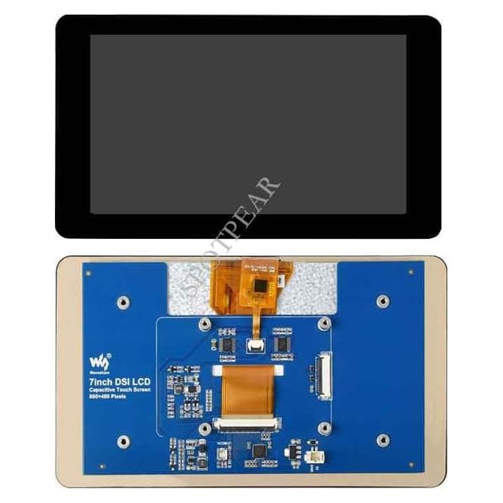 Pantalla Táctil Capacitiva 7" Spotpear 800x480 para Raspberry Pi