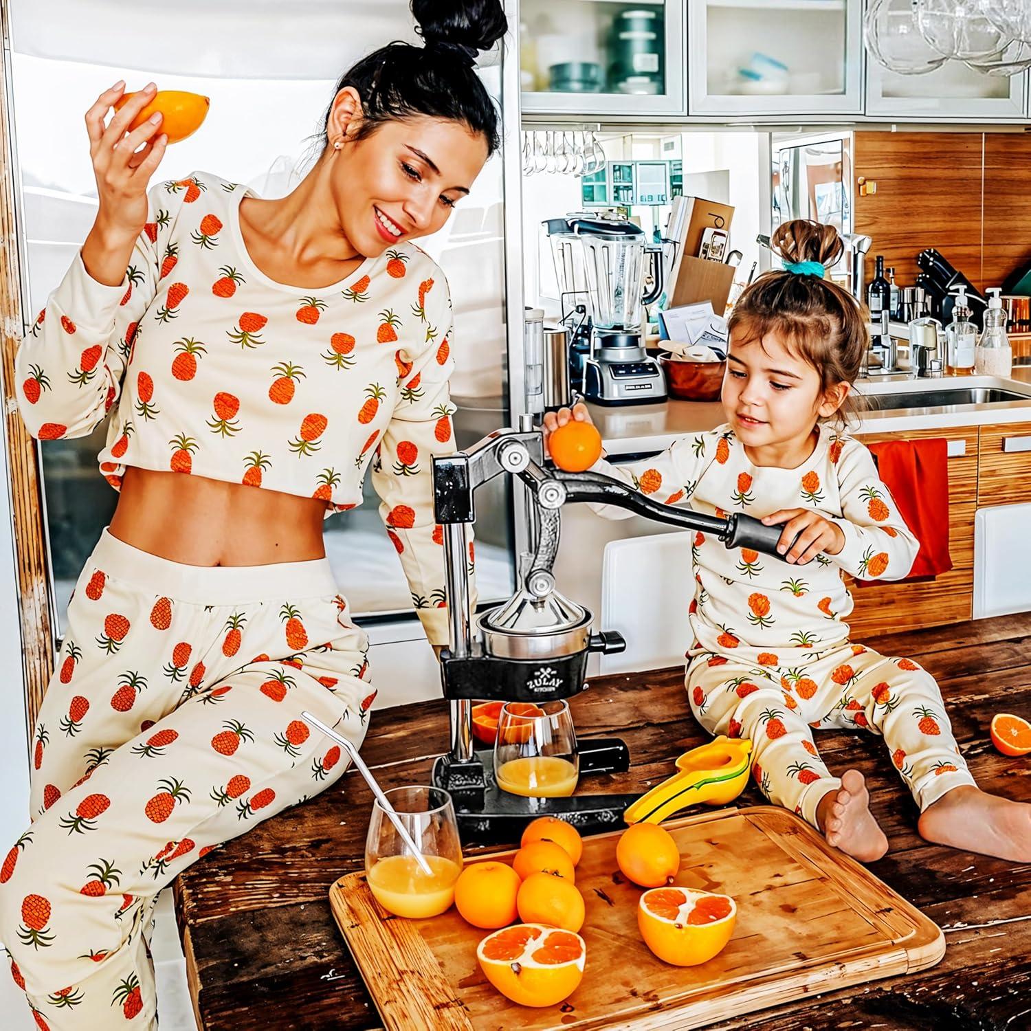 Exprimidor Manual Zulay Kitchen de Cítricos 12.7 cm Negro