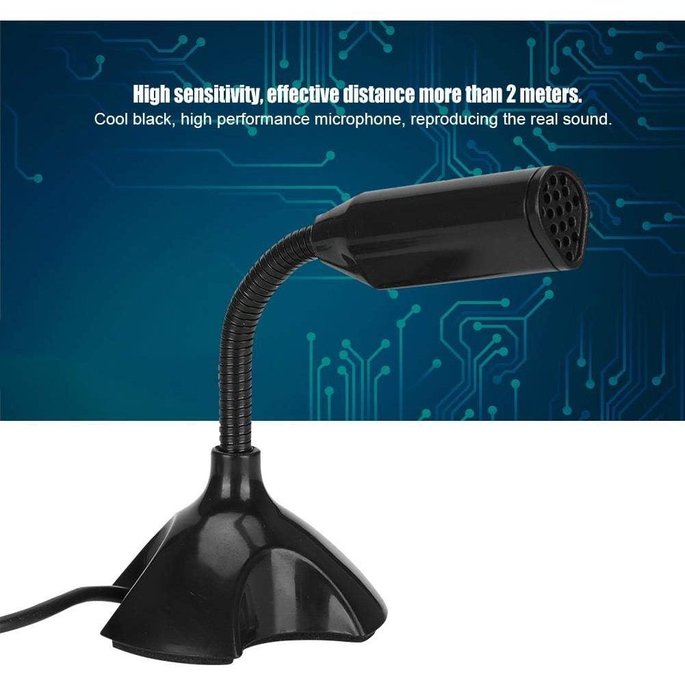 Micrófono USB Plug and Play T angxi para PC - Negro