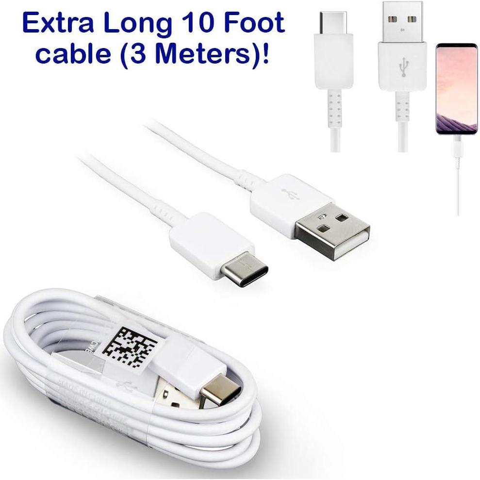 Cable USB-C 3M Works by VOLT PLUS TECH para Raspberry Pi 4