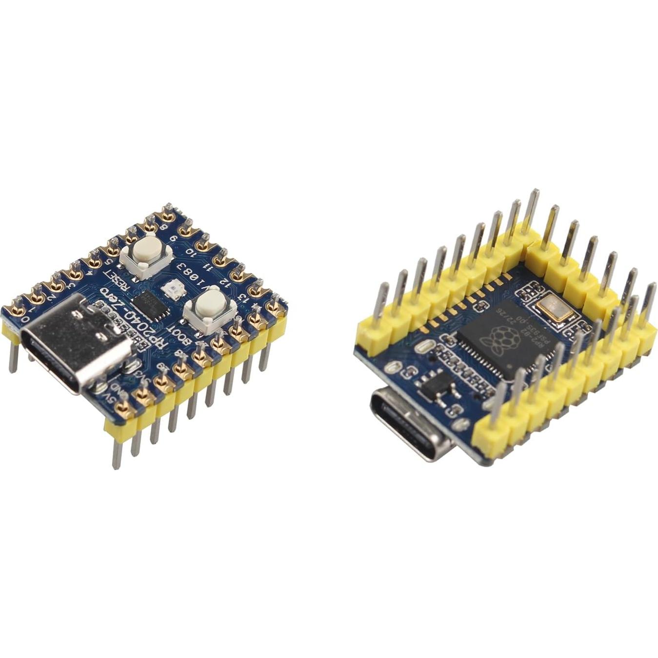 Placa de Desarrollo Mini PICO ZDE RP2040-Zero USB-C 2MB Flash