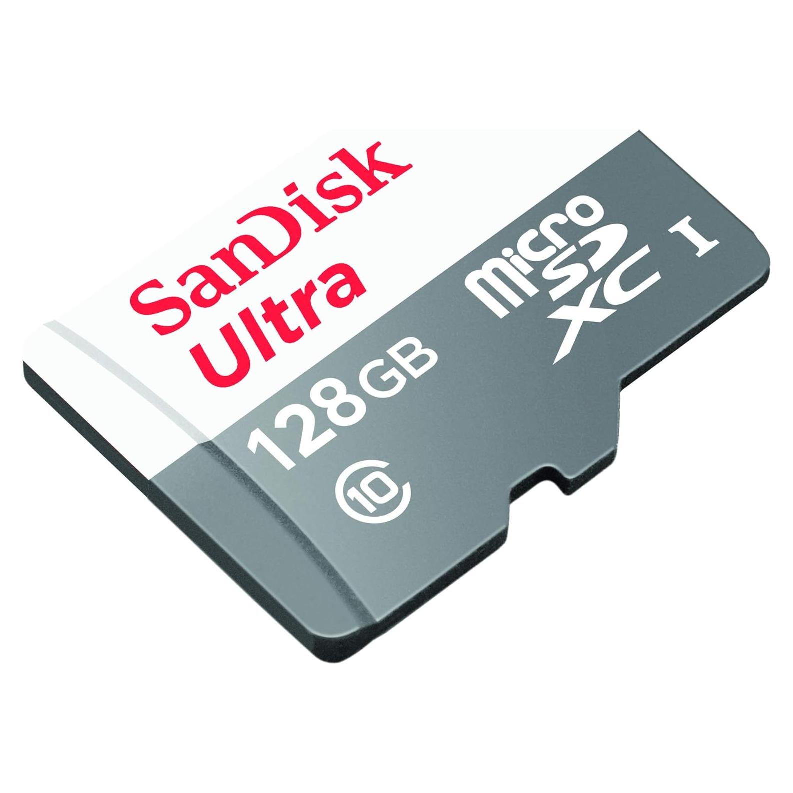 Tarjeta microSDXC SanDisk Ultra 128GB 80MB/s Clase 10 A1