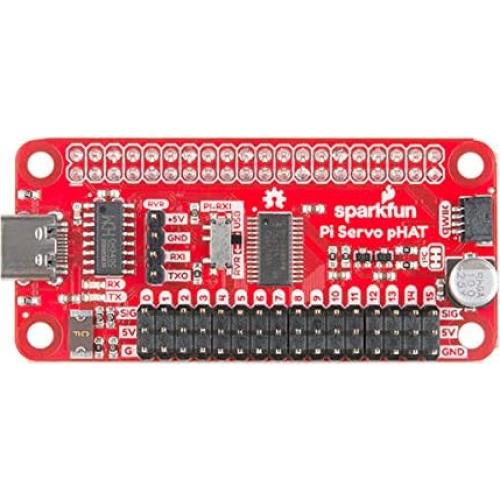 SparkFun Servo pHAT para Raspberry Pi - Controla 16 Servos