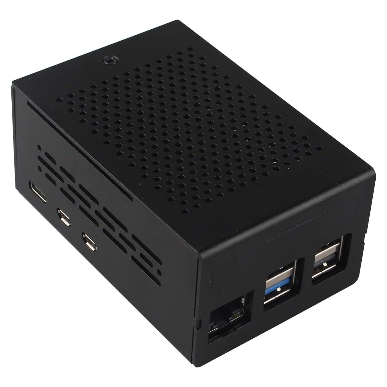 Caja de Aluminio ZDE ZC501 para Raspberry Pi 5 2GB/4GB/8GB