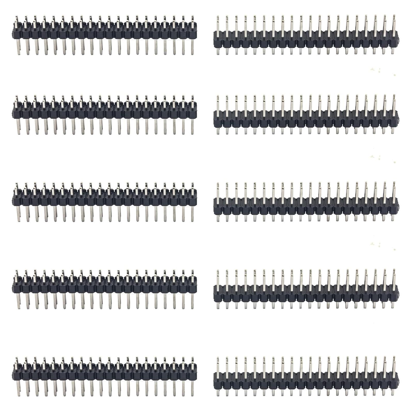 Cabezal Doble Masculino 2x20 Pin Risingsaplings para Raspberry Pi