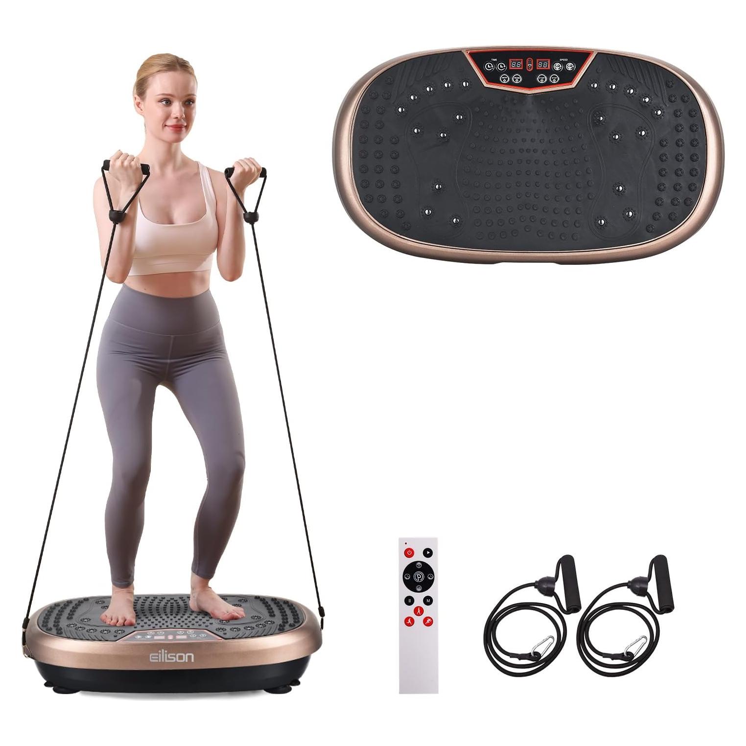 EILISON FitMax 3D XL Placa de Vibración para Ejercicio