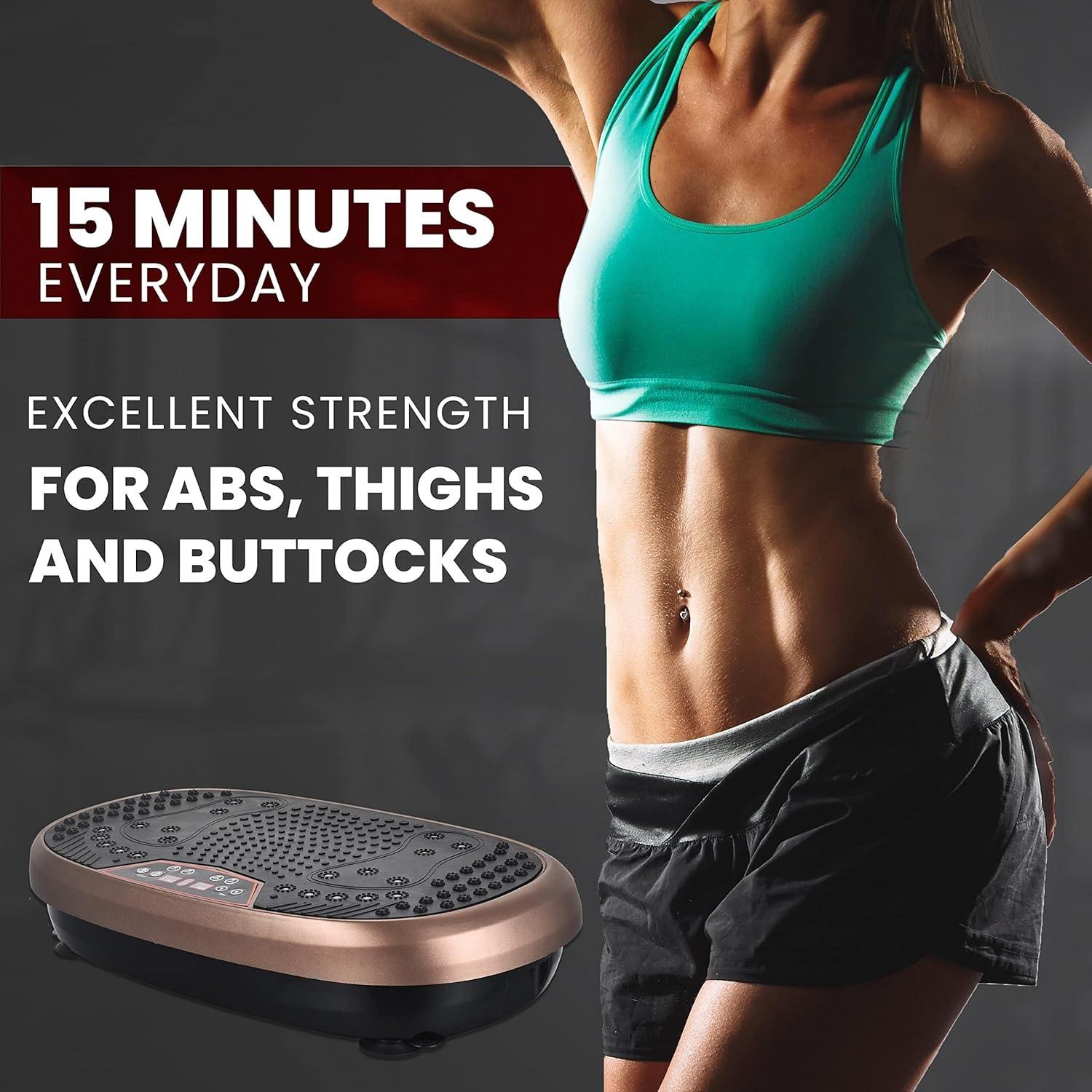 EILISON FitMax 3D XL Placa de Vibración para Ejercicio