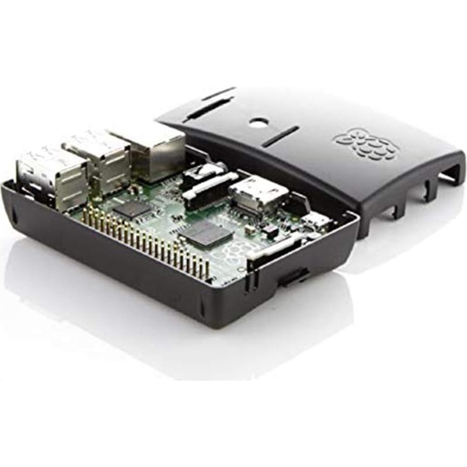 Caja Negra para Raspberry Pi 2 y 3 MC-RP002-BLK ABS