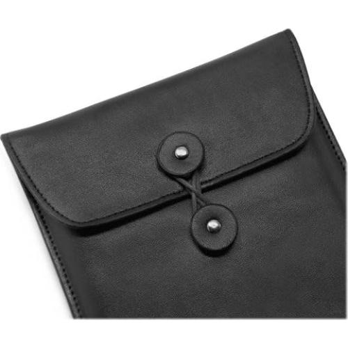 Funda BoxWave Nero Leather para Raspberry Pi 4 Pantalla Táctil 17.78 cm