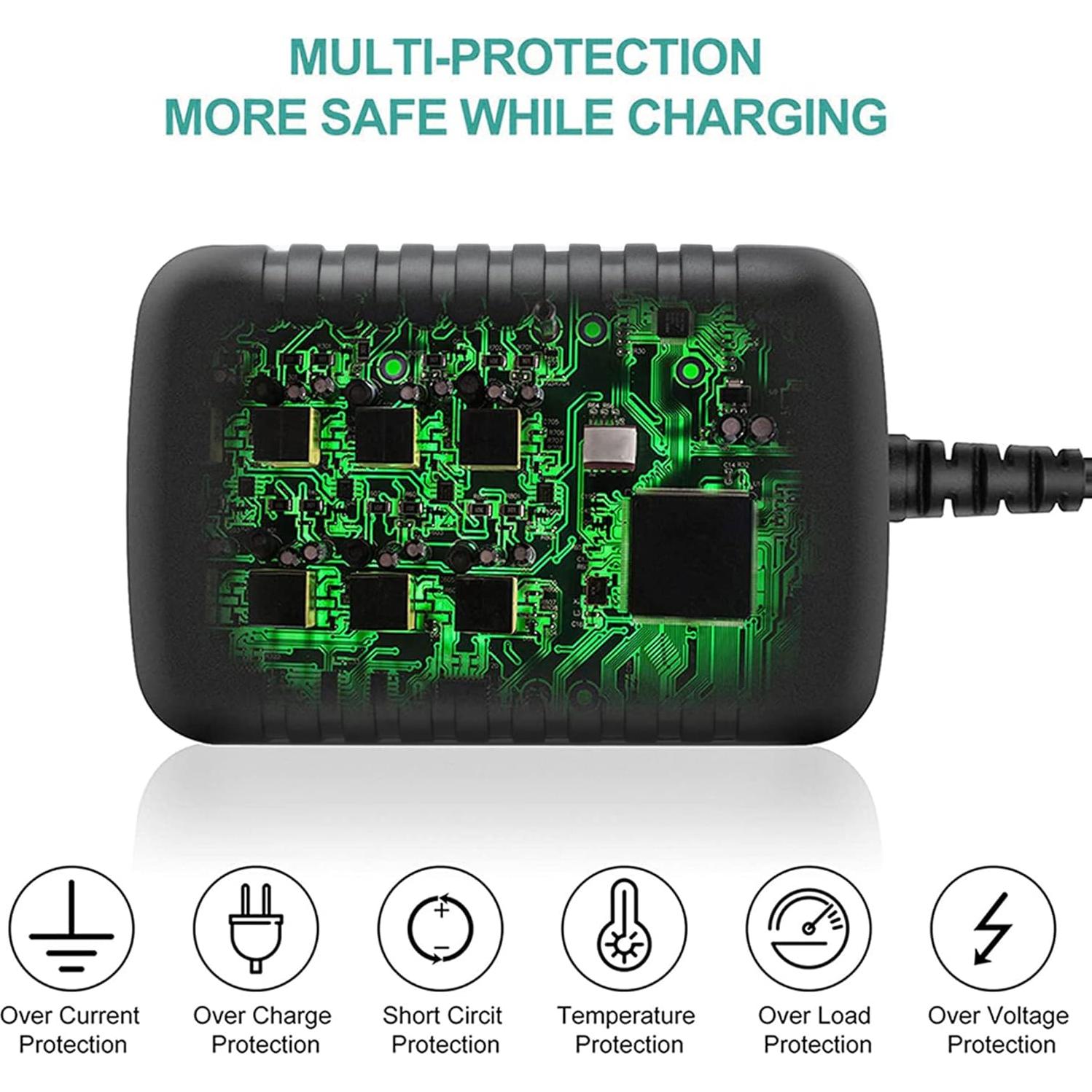 Cargador Adaptador AC DC Micro USB 5V 2A J-ZMQER para Raspberry Pi