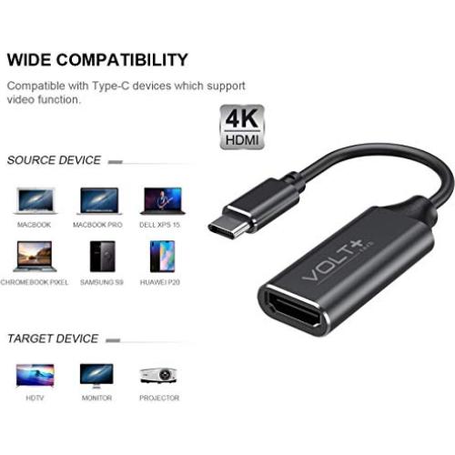 Adaptador USB-C a HDMI 8K 240Hz Volt Plus Tech