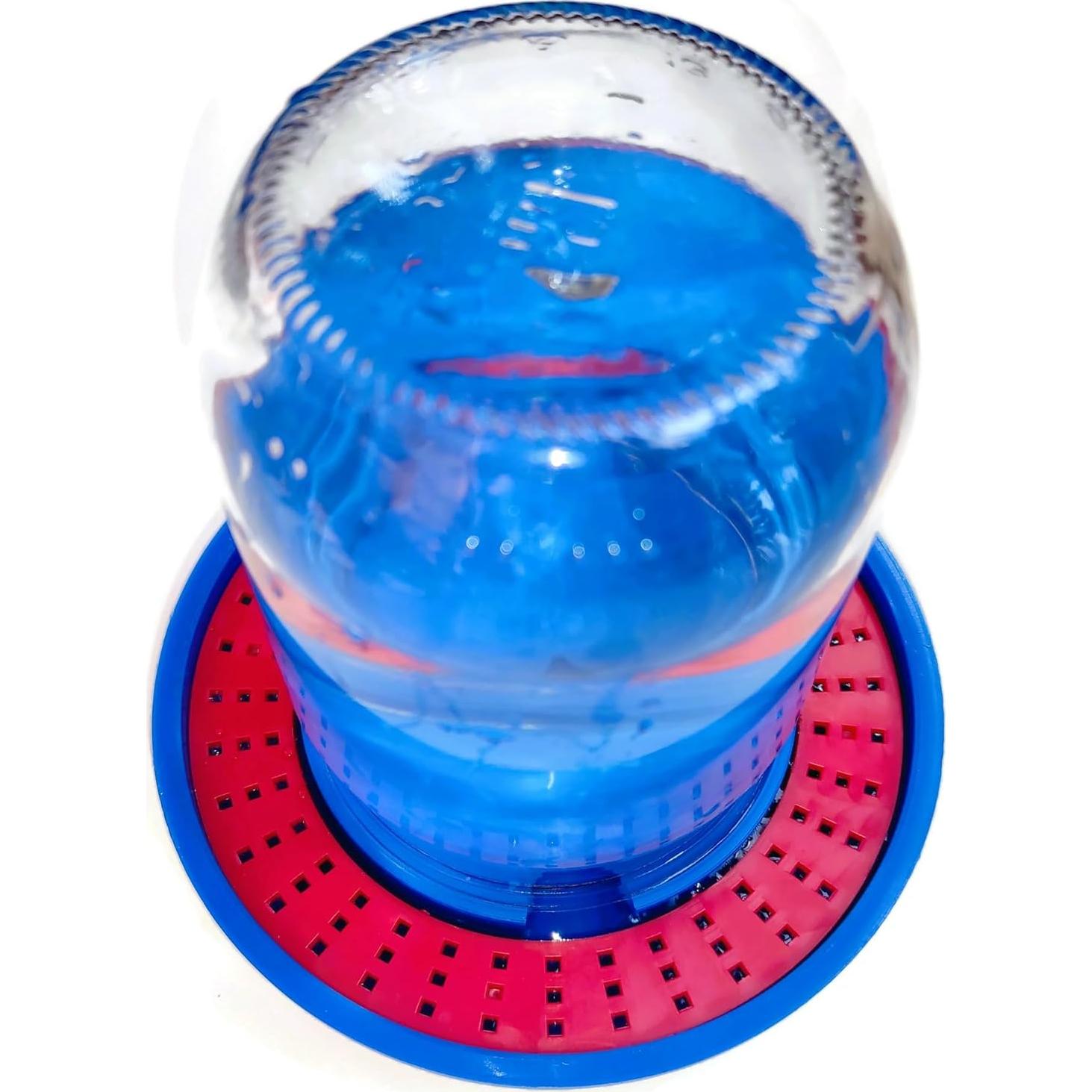 Tazón Alimentador para Abejas ZAVHOZ 13 cm Azul