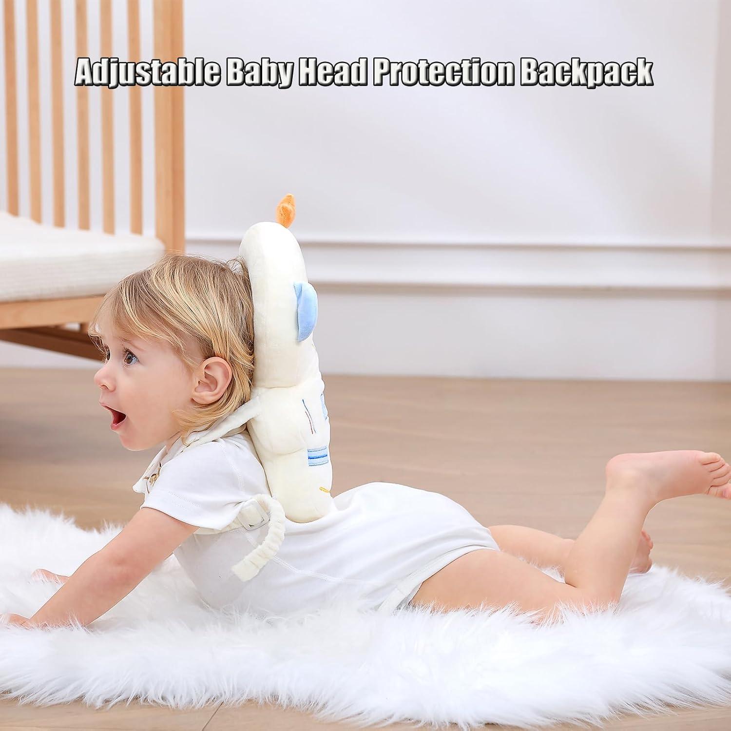 Protector de Cabeza Bebé Feidoog con 3 Rodilleras Astronautas