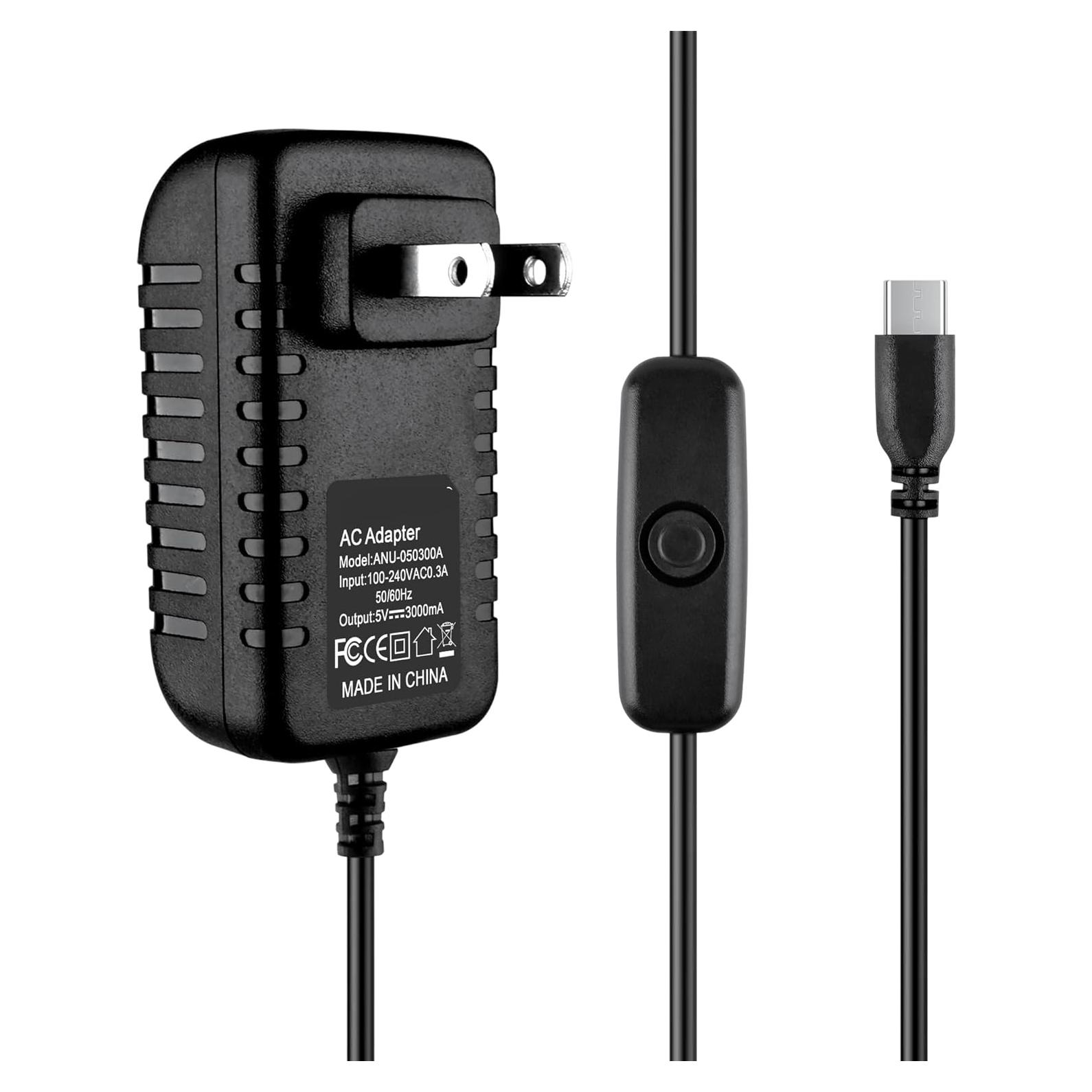 Adaptador de Alimentación USB-C 5V 3A SKKSource para Raspberry Pi 4