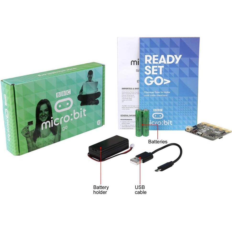 Micro:bit BBC2546862 Go - Computadora de bolsillo educativa