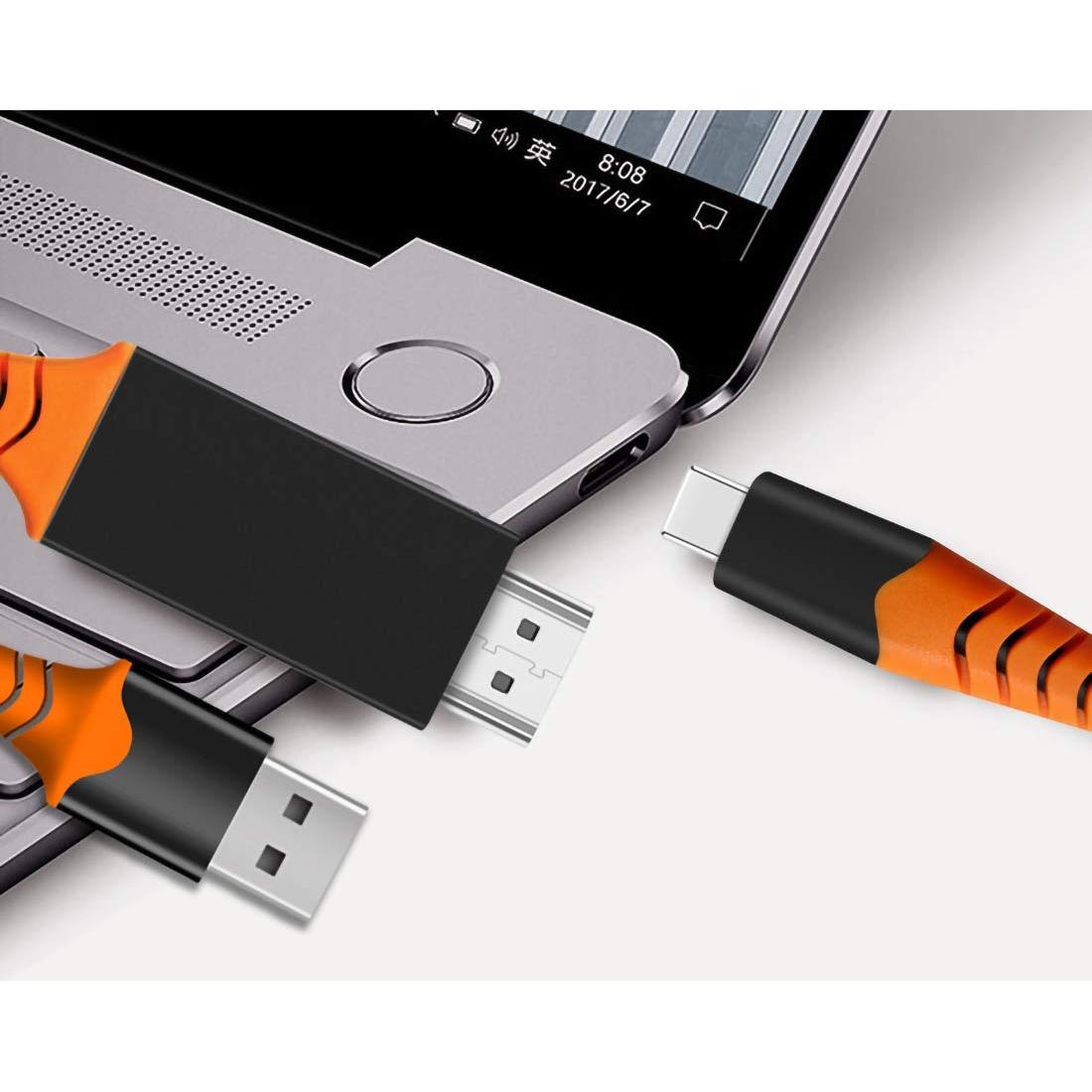 Cable HDMI USB-C 8K/4K Tek Styz 1.8m para Raspberry Pi 3