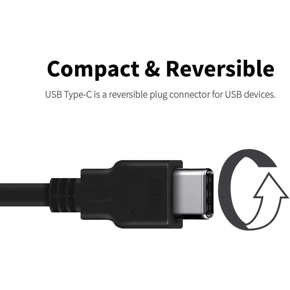 Cable de Carga Rápida USB 3.0 Tipo-C Big-E 1M para Raspberry Pi 4