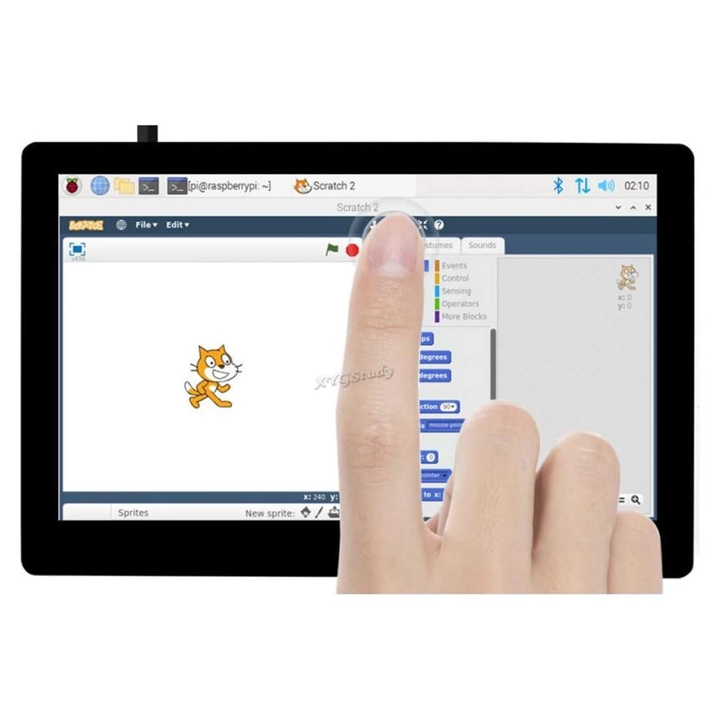 Monitor Táctil Capacitivo AMOLED 5" HDMI XYGStudy 960x544
