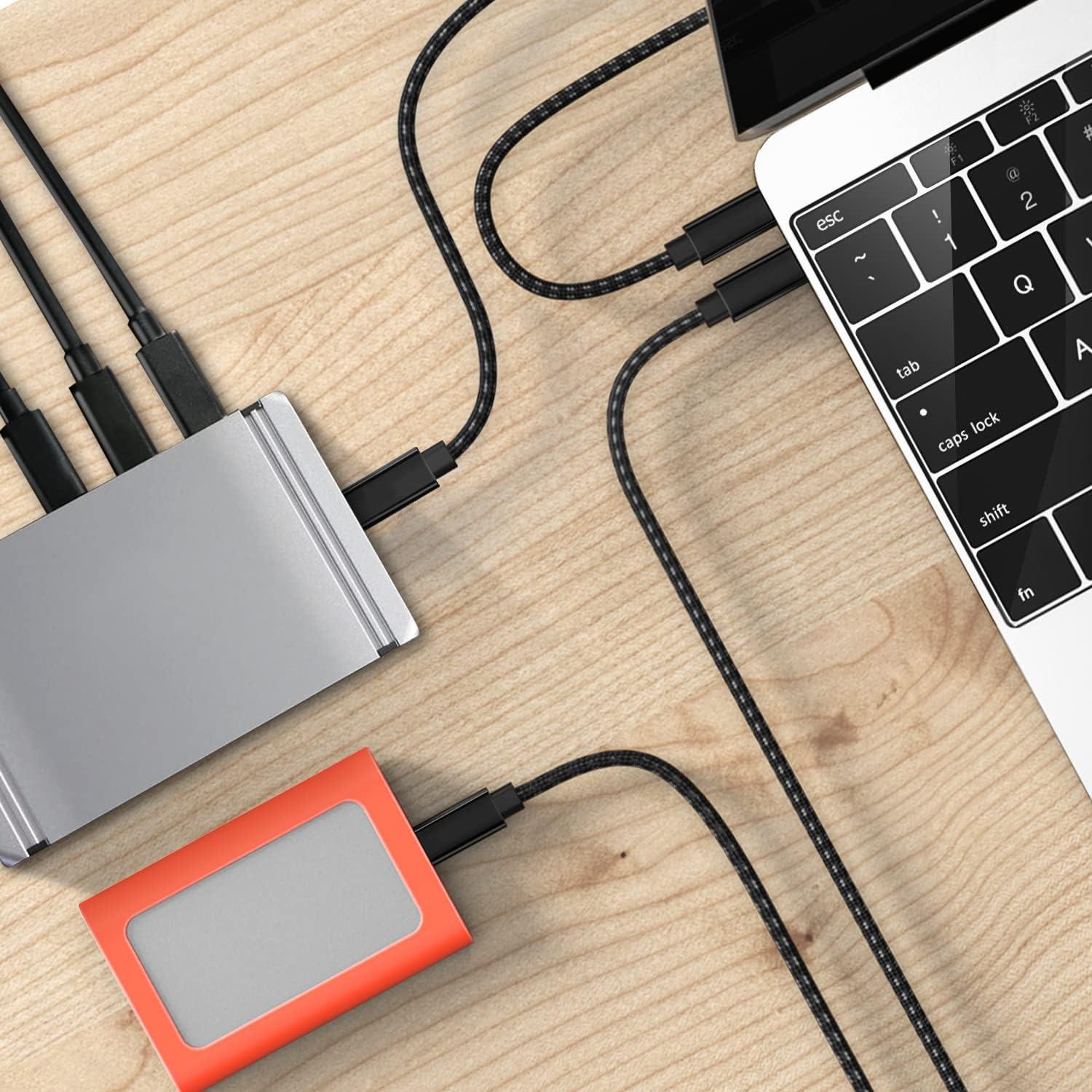 Cable USB-C 100W TEK STYZ 0.3M 8K HDMI Compatible Raspberry Pi