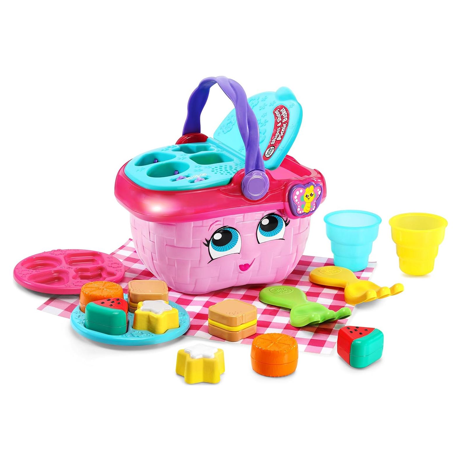 Cesta de Picnic VTech Rosa con 15 Piezas Interactivas