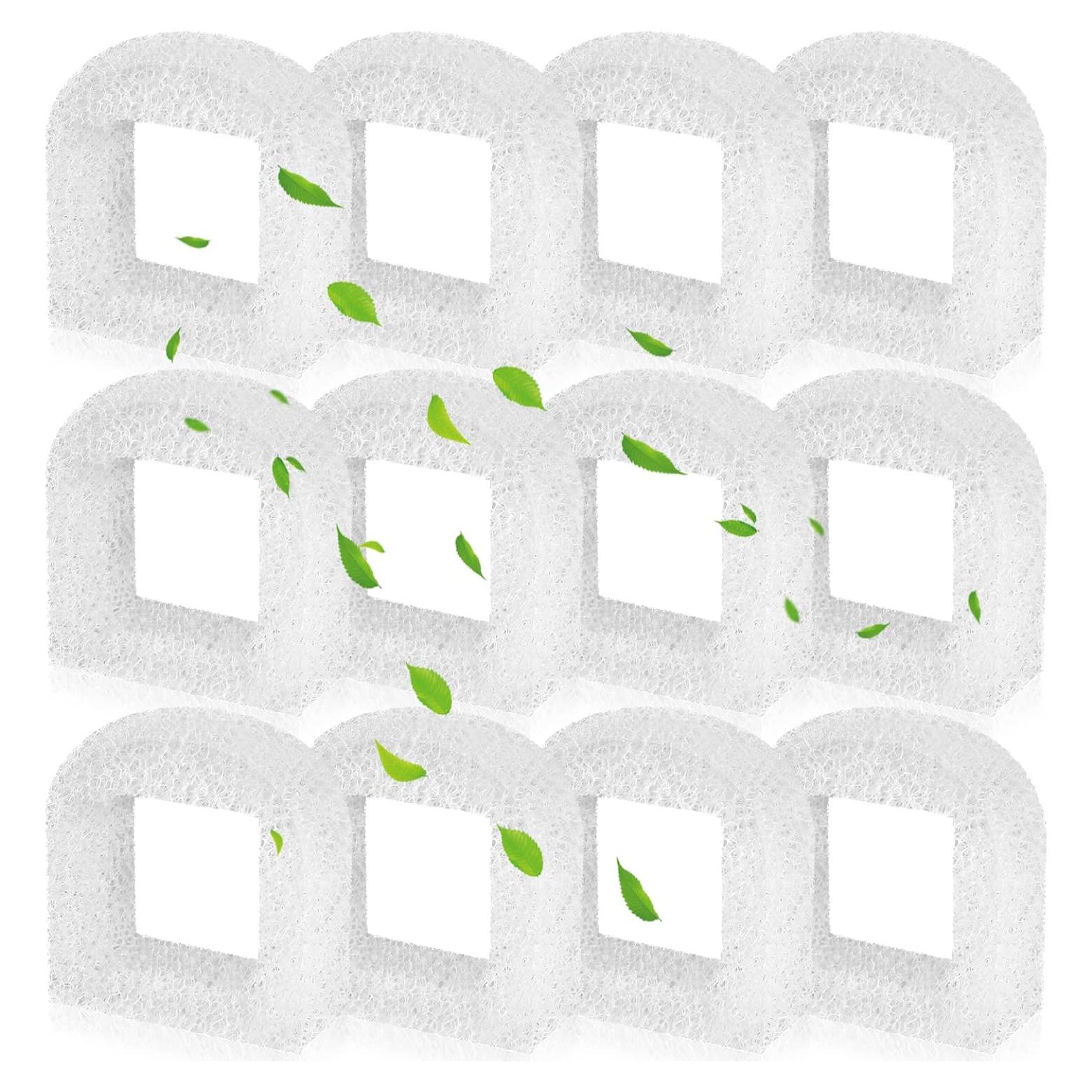 Filtros de Agua para Gatos Canovo - Paquete de 12 Filtros de Espuma