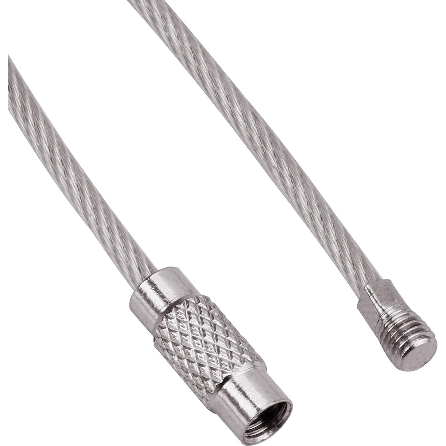 Paquete de 24 Cables de Llaveros de Alambre Wisdompro 11 y 16 cm