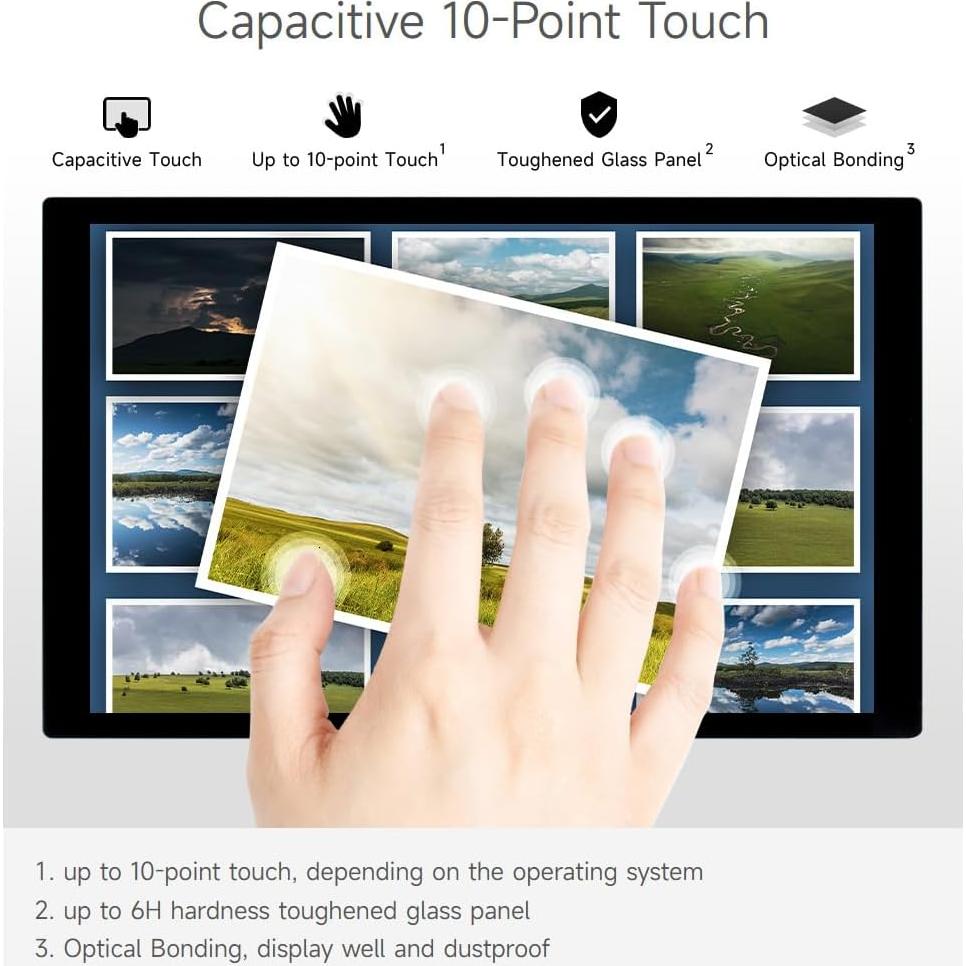 Pantalla Táctil Capacitiva Waveshare 10.1" 1280x800 IPS DSI