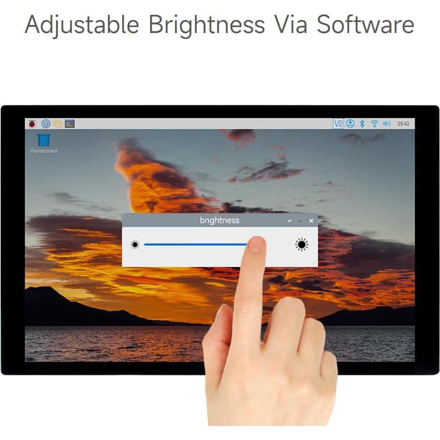 Pantalla Táctil Capacitiva Waveshare 10.1" 1280x800 IPS DSI