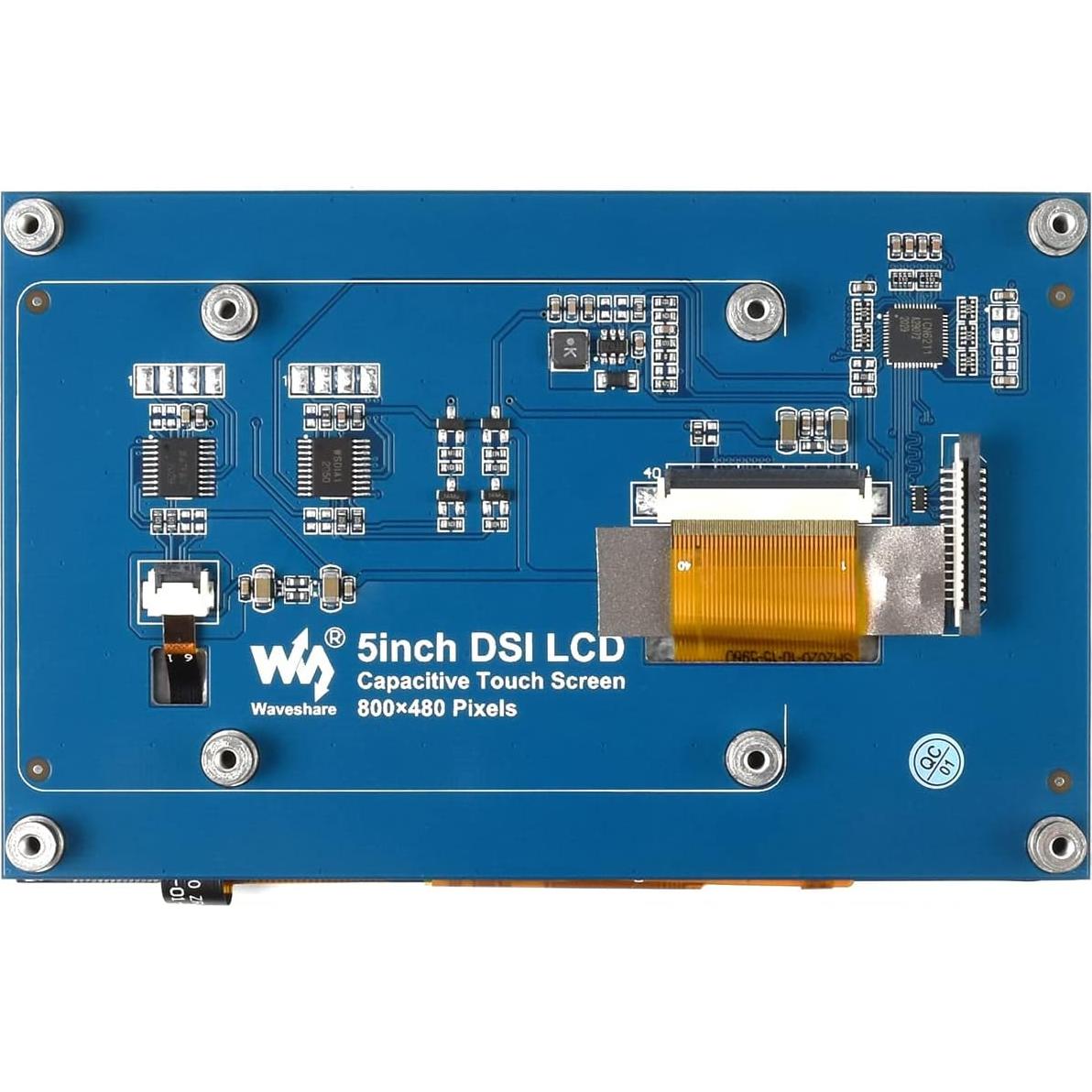 Pantalla Táctil Capacitiva 4.3" Waveshare 800x480 MIPI DSI