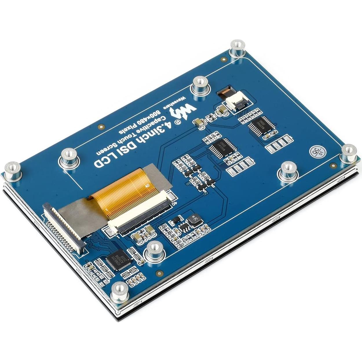Pantalla Táctil Capacitiva 4.3" Waveshare 800x480 MIPI DSI