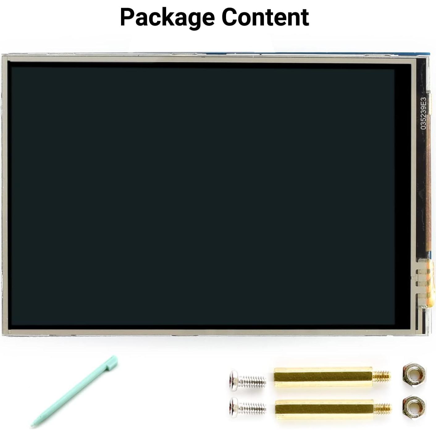 Pantalla Táctil Waveshare 3.5" LCD 480x320 para Raspberry Pi