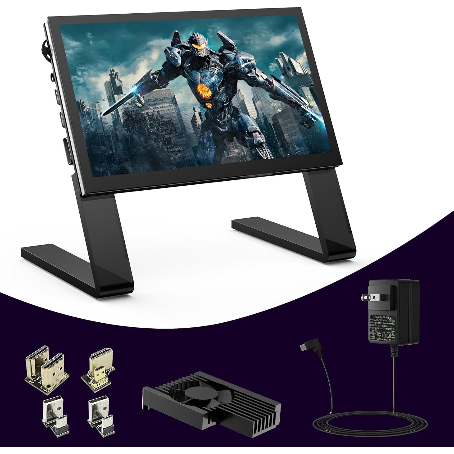 Pantalla Táctil Capacitiva 7" Innomaker 1024x600 HDMI para Raspberry Pi