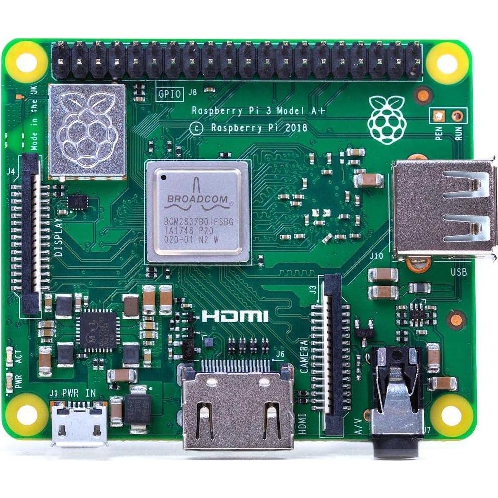 Placa Raspberry Pi 3 A+ 1.4GHz 512MB RAM WiFi Bluetooth