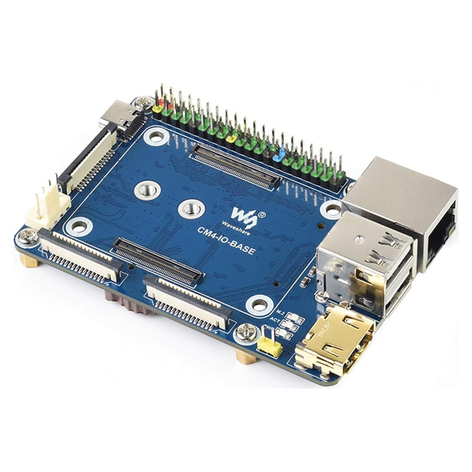 Placa Base Mini Waveshare para Raspberry Pi 4 con GPIO 40 PIN
