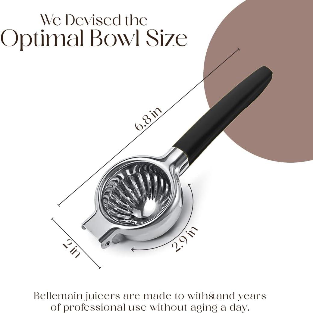 Exprimidor Manual Bellemain de Acero Inoxidable 0.5L