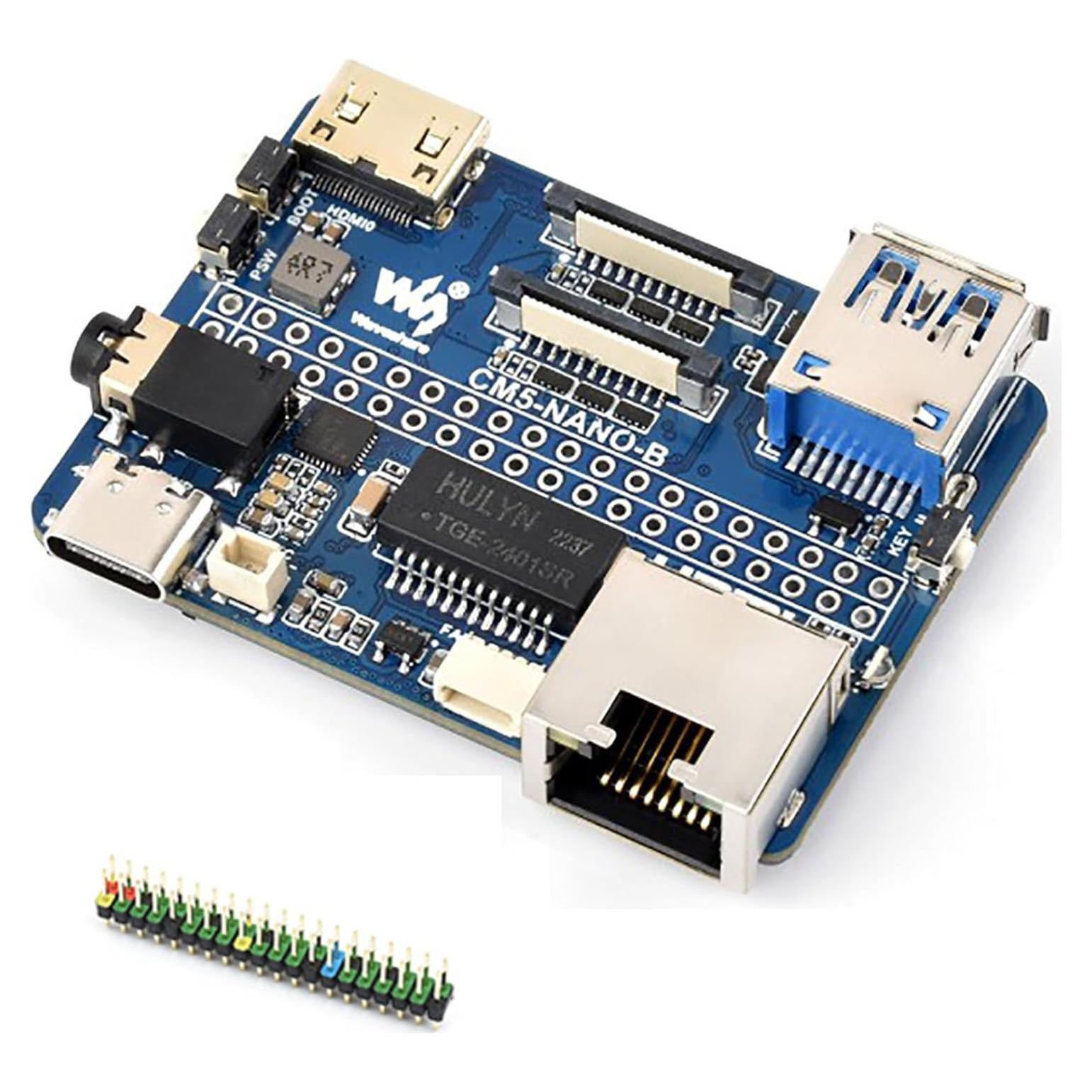 Placa Base Nano (B) iiunius para Raspberry Pi CM5 - Compacta y Versátil