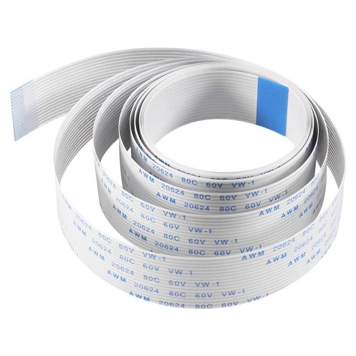 Cable FFC Aokin 200cm 15 Pines para Cámara Raspberry Pi