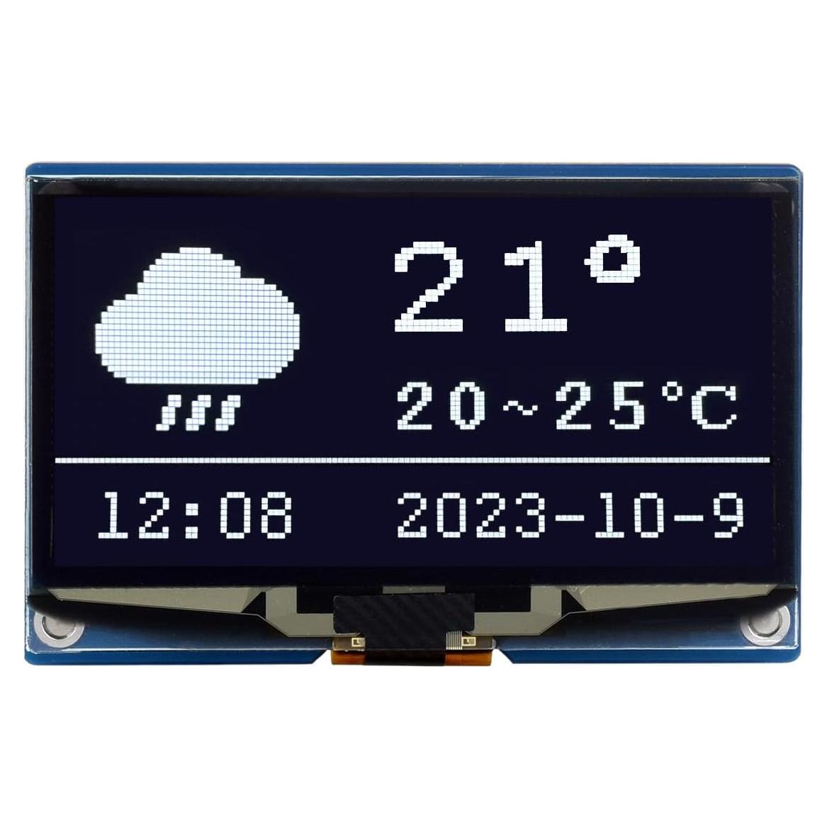 Módulo Pantalla OLED 2.42" Waveshare 128x64 SPI/I2C Blanca