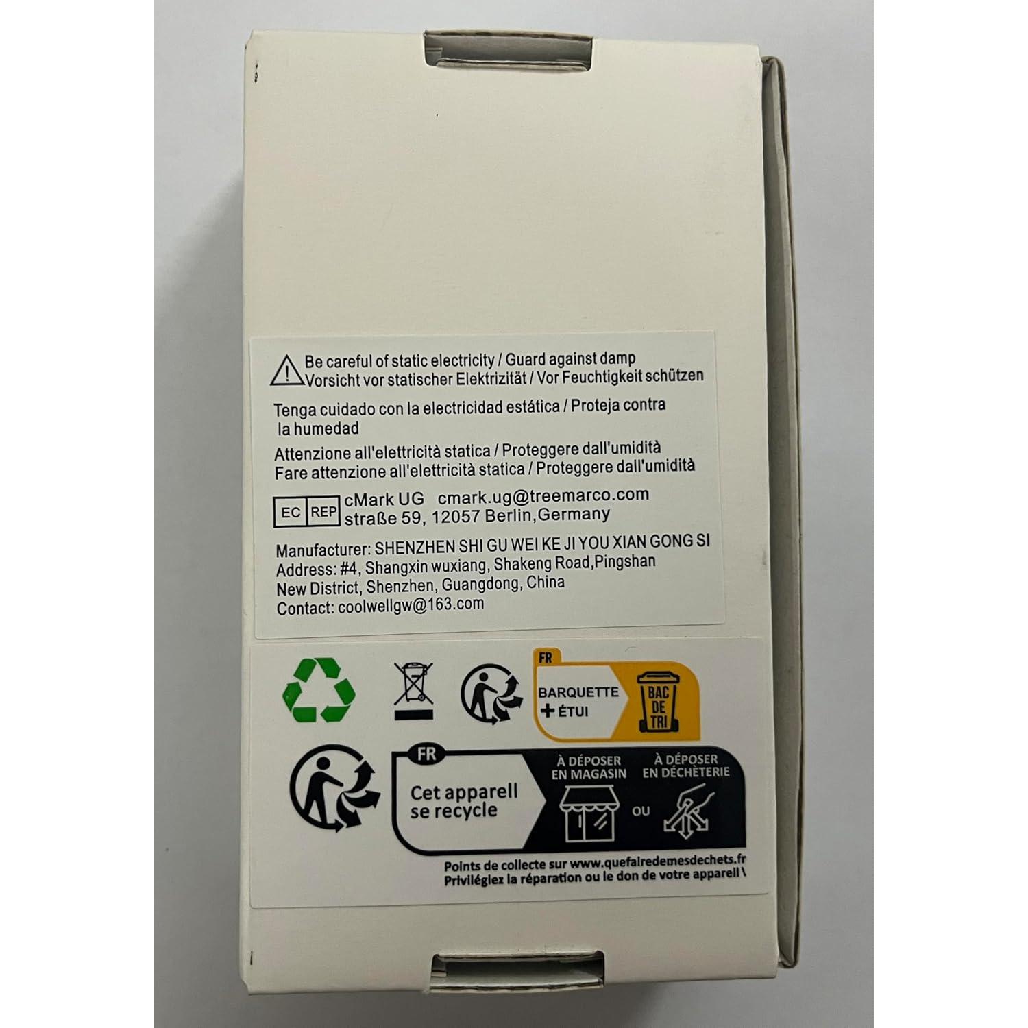 Módulo LCD 1.9" Coolwell ST7789V2 170x320 Colores 262K