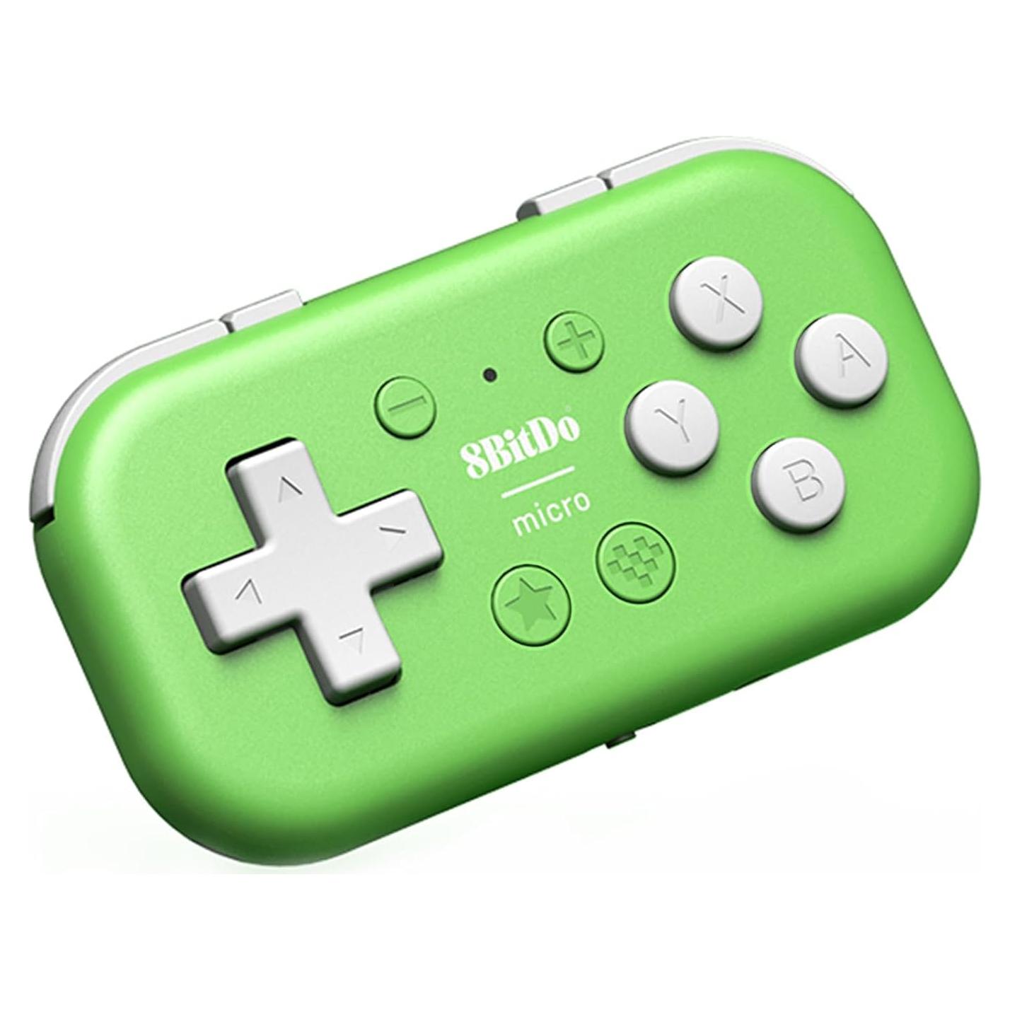 Controlador Micro Bluetooth AKNES Mini Gamepad Verde