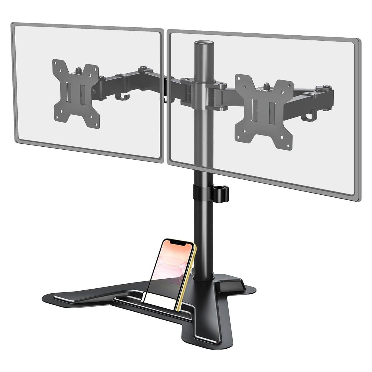 Soporte Doble para Monitor MONTAR PRO PR1009 Negro 7.98 kg