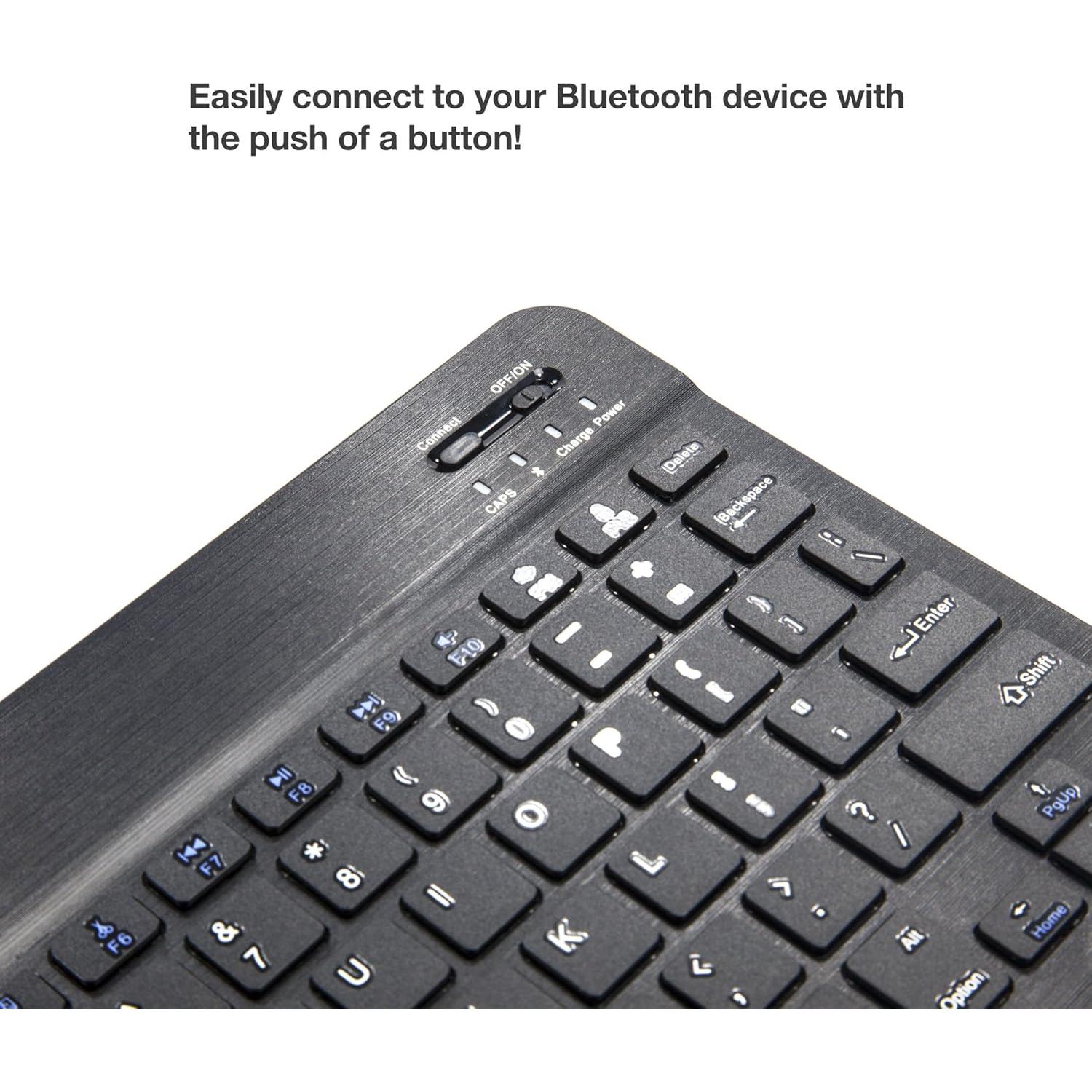 Teclado Bluetooth BoxWave SlimKeys para Samsung Galaxy Note 20 Ultra