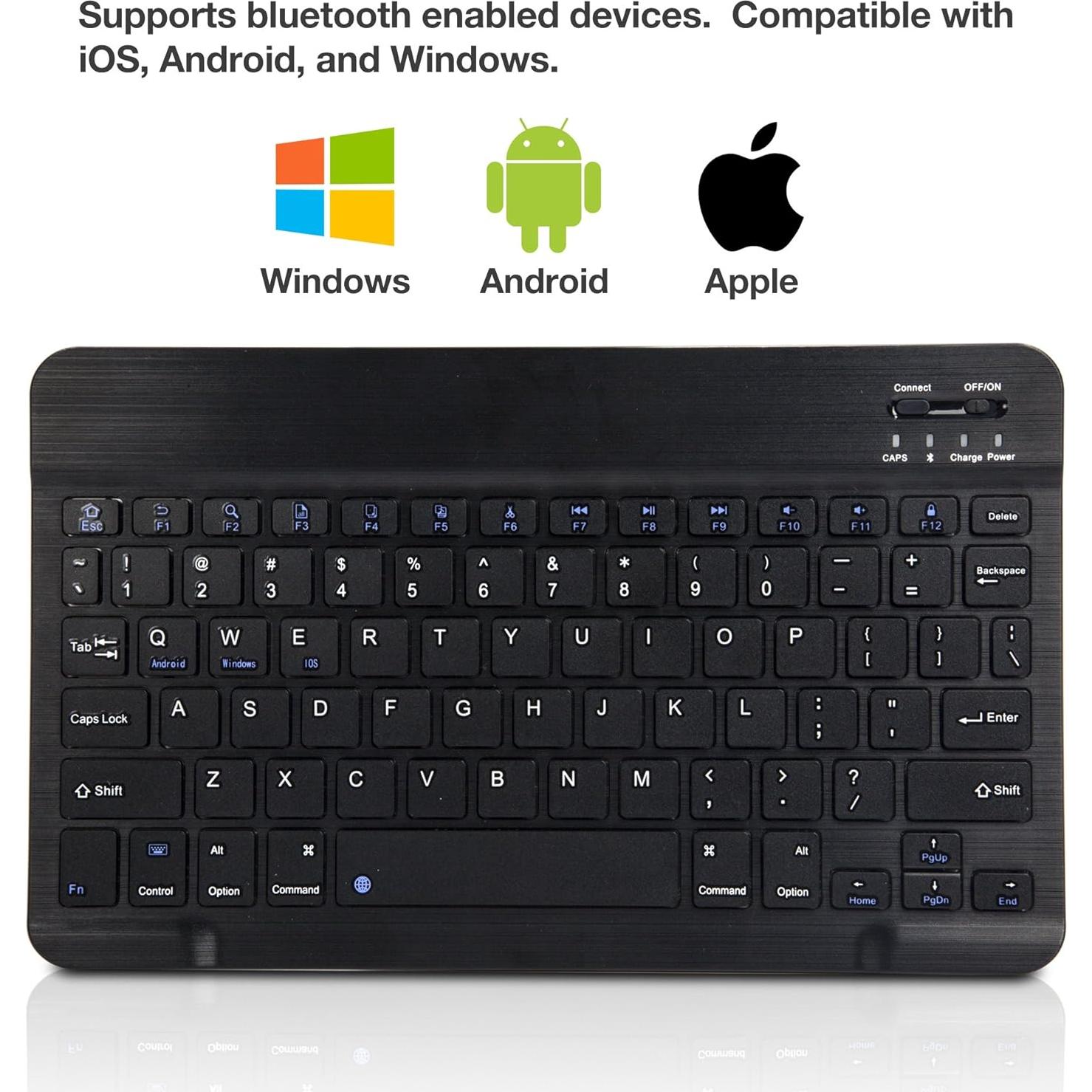 Teclado Bluetooth BoxWave SlimKeys para Samsung Galaxy Note 20 Ultra