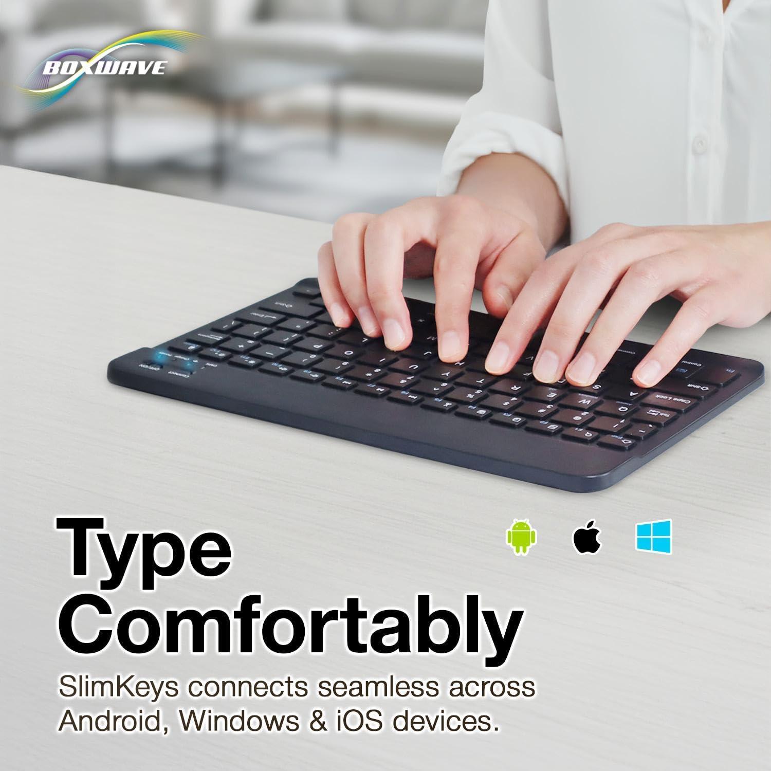 Teclado Bluetooth BoxWave SlimKeys para Tableta E-Ink Boox Palma