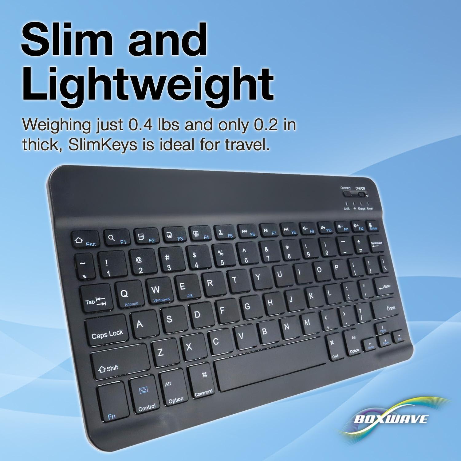 Teclado Bluetooth BoxWave SlimKeys para Tableta E-Ink Boox Palma