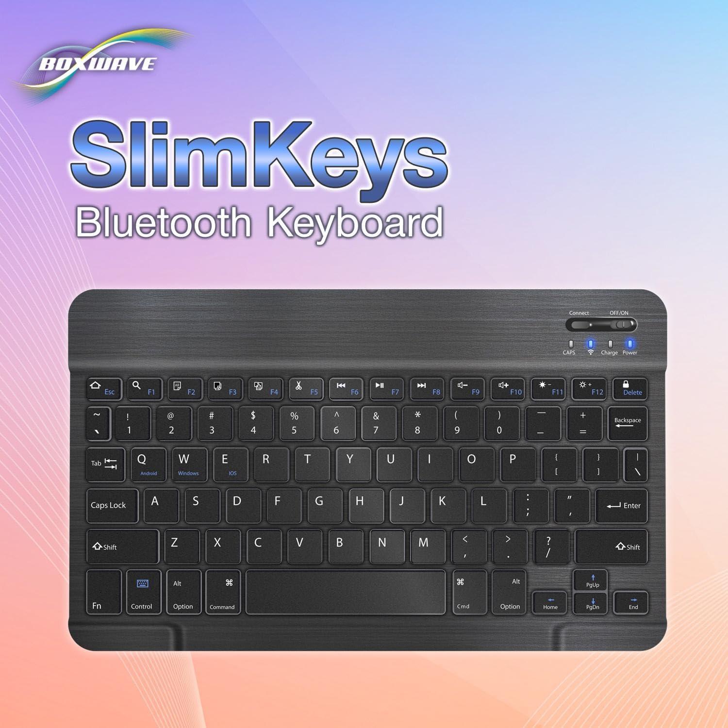 Teclado Bluetooth BoxWave SlimKeys para Tableta E-Ink Boox Palma